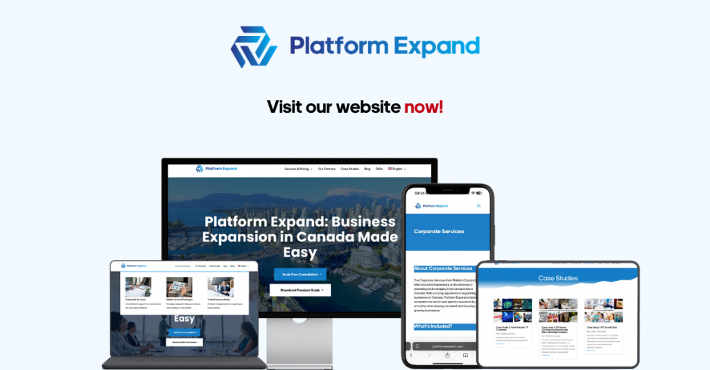 Business expansion into Canada